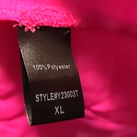 Tuckernuck Pomander Place Electric Neon Pink Kenzo Swing Mini Dress - Picture 8 of 10